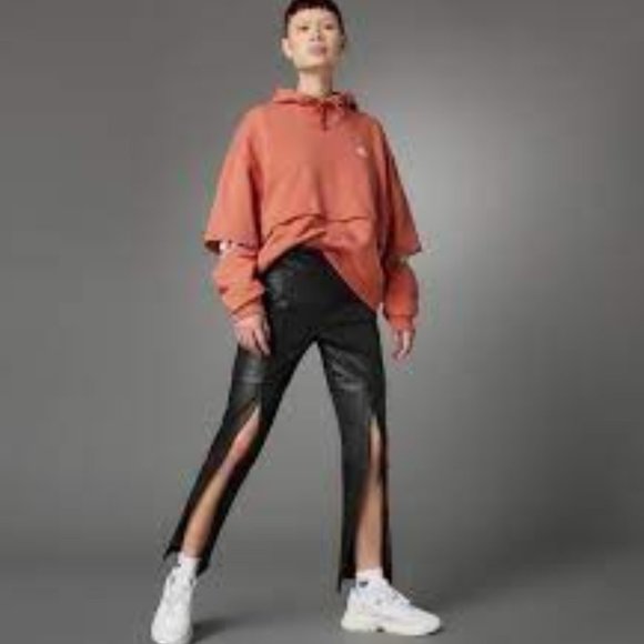 Adidas Always Original Snap-Button Versatile Hoodie - Picture 13 of 14